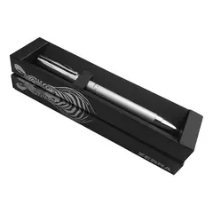 ZEBRA - Bolígrafo Metálico Kizoku Le Plata 1.0 mm Con Estuche