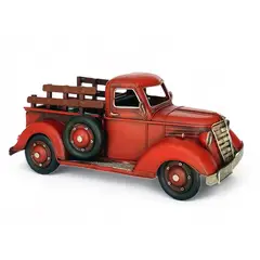 MONTREAL - Camioneta A Escala Colección Decoración Vintage En Fierro