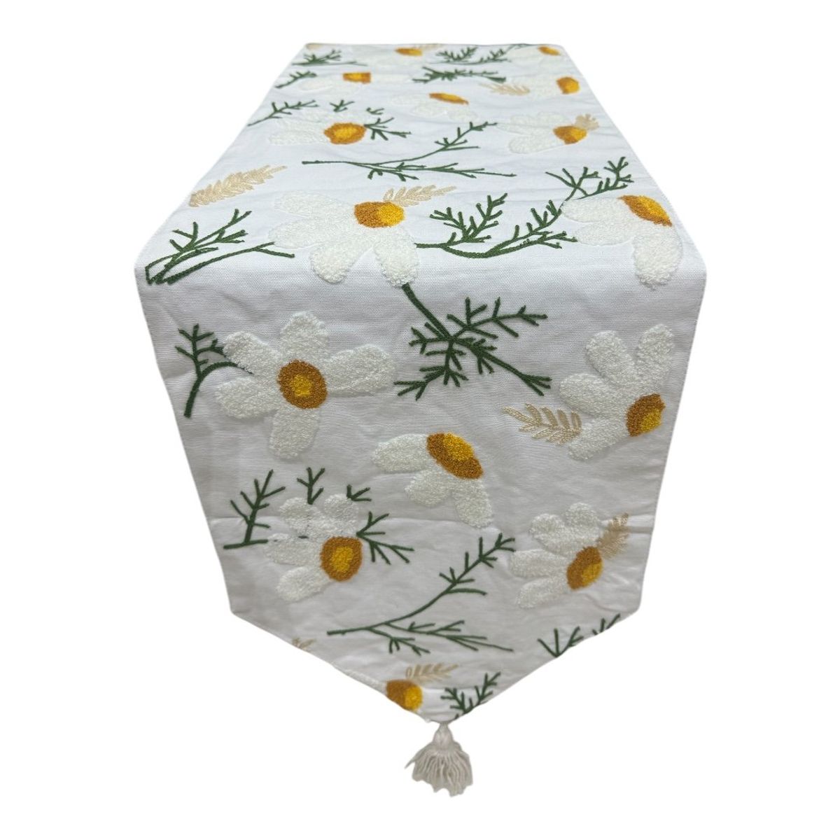 GENERICO - Camino De Mesa Bordado Medida 32x180cm Poliester Corredor