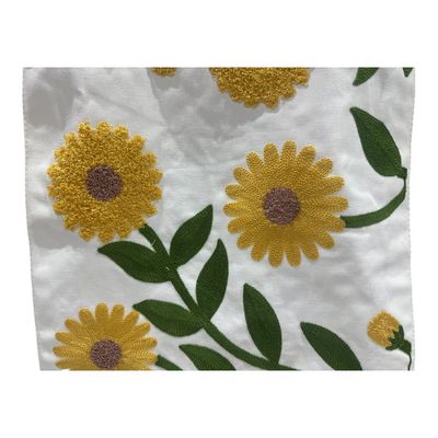 Imagen 2 del producto Camino De Mesa Bordado Medida 32x180cm Poliester Corredor A3