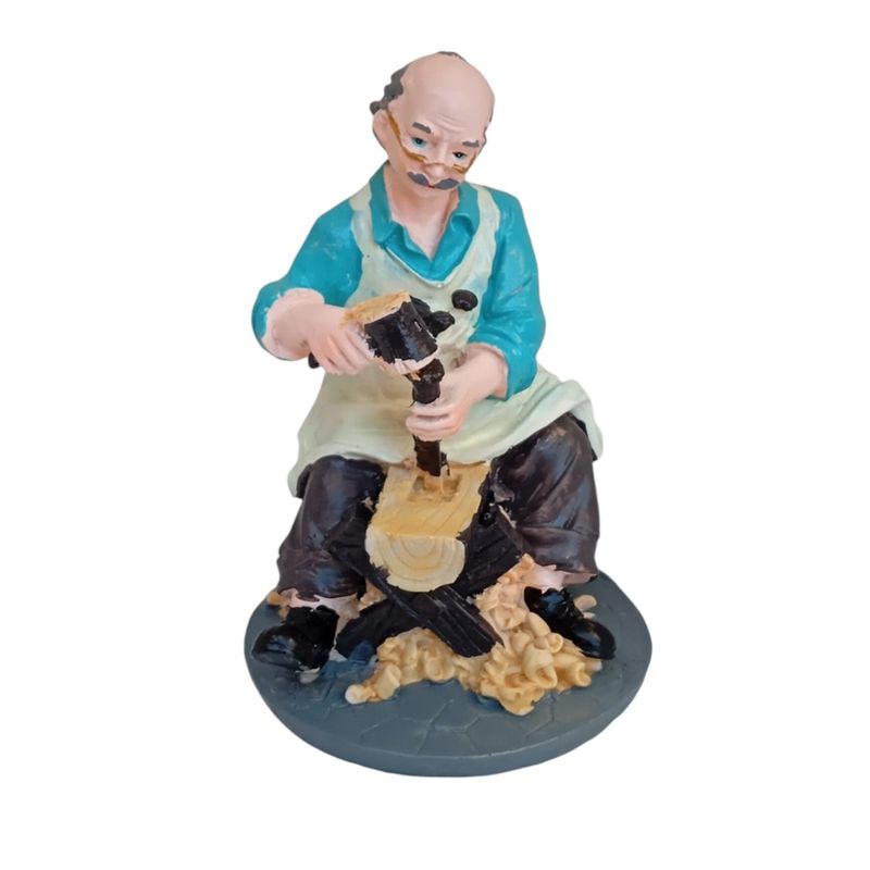 GENERICO - Adorno De Mesa De Resina Diseño Abuelo