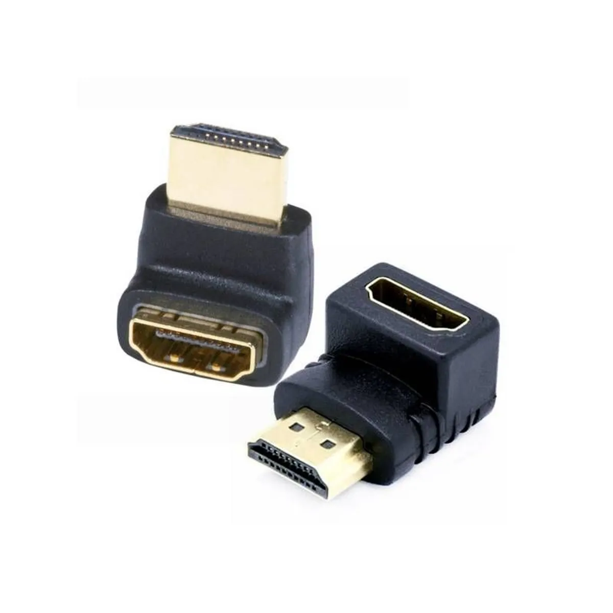 OEM - Adaptador HDMI de Macho a Hembra De Angulo Recto