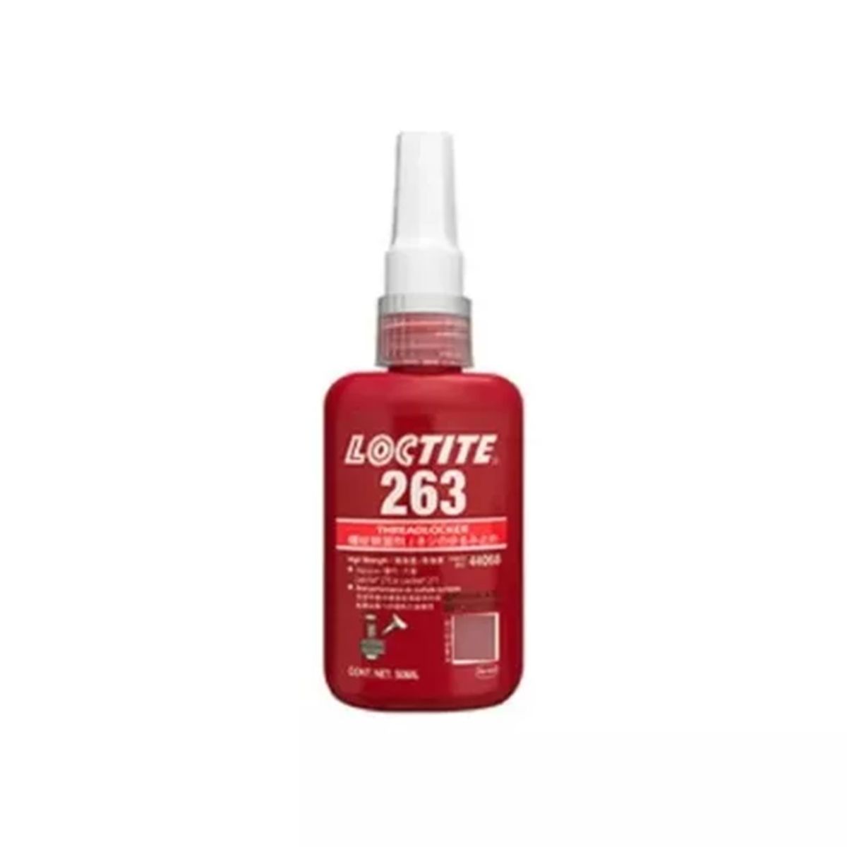 LOCTITE - Loctite 263 Traba Perno Rojo 50ml Viscosidad: 400-600 Mpa