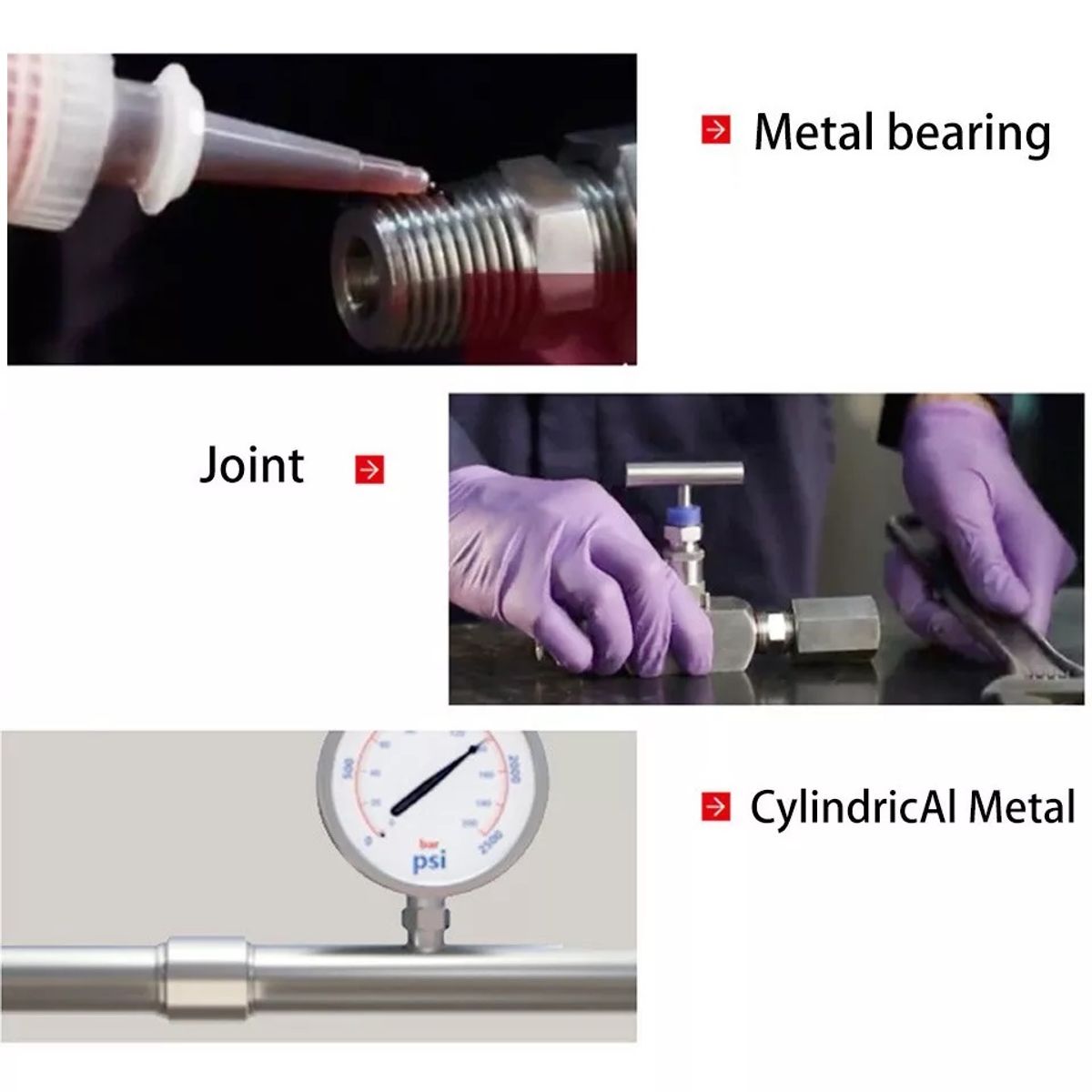 LOCTITE - Loctite 262 Traba Perno Rojo 50ml Viscosidad: 1200/2400