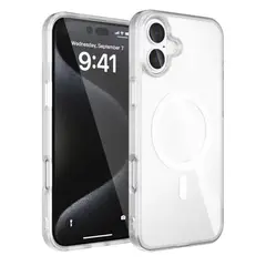 GENERICO - Carcasa Transparente Magsafe Para iPhone 16 Normal
