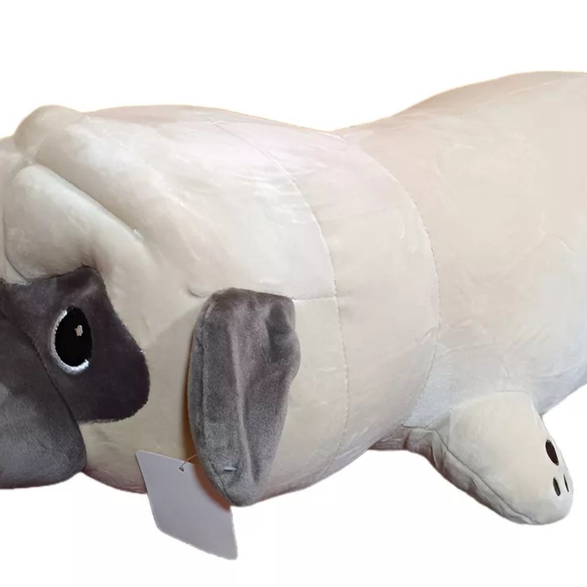 GENERICO - Perro pug almohada de peluche 60 cm. cojín gran calidad.