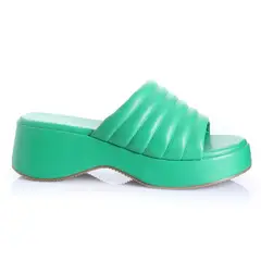 VIA UNO - Sandalia Mujer Verde 22541611