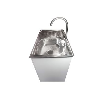 Imagen 2 del producto Mueble Lavaplatos 80x50 Cm Termolaminado Blanco con Secador Izquierdo