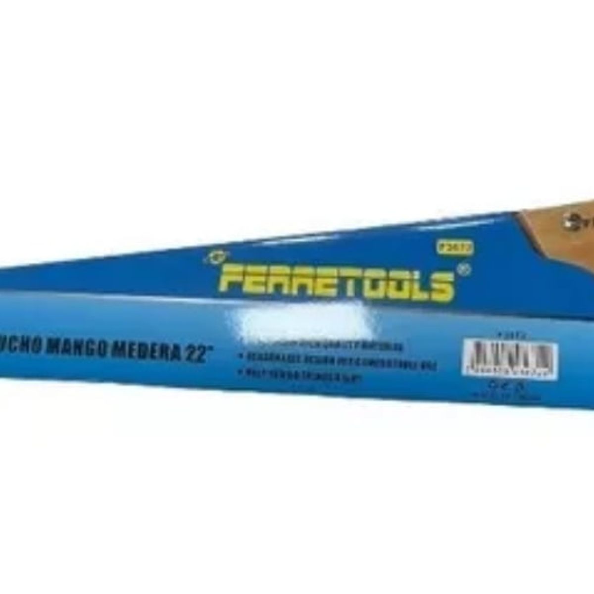 GENERICO - Serrucho Carpintero Mango Ergonómico Madera 22 pulg.