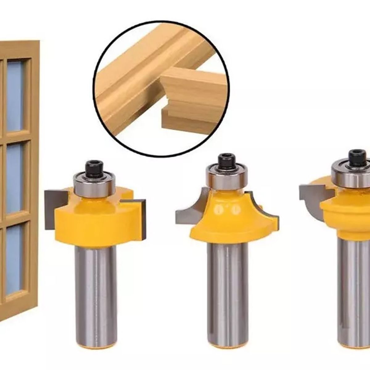 GENERICO - FRESA MADERA VENTANA VASTAGO ½ TUPI PUERTA