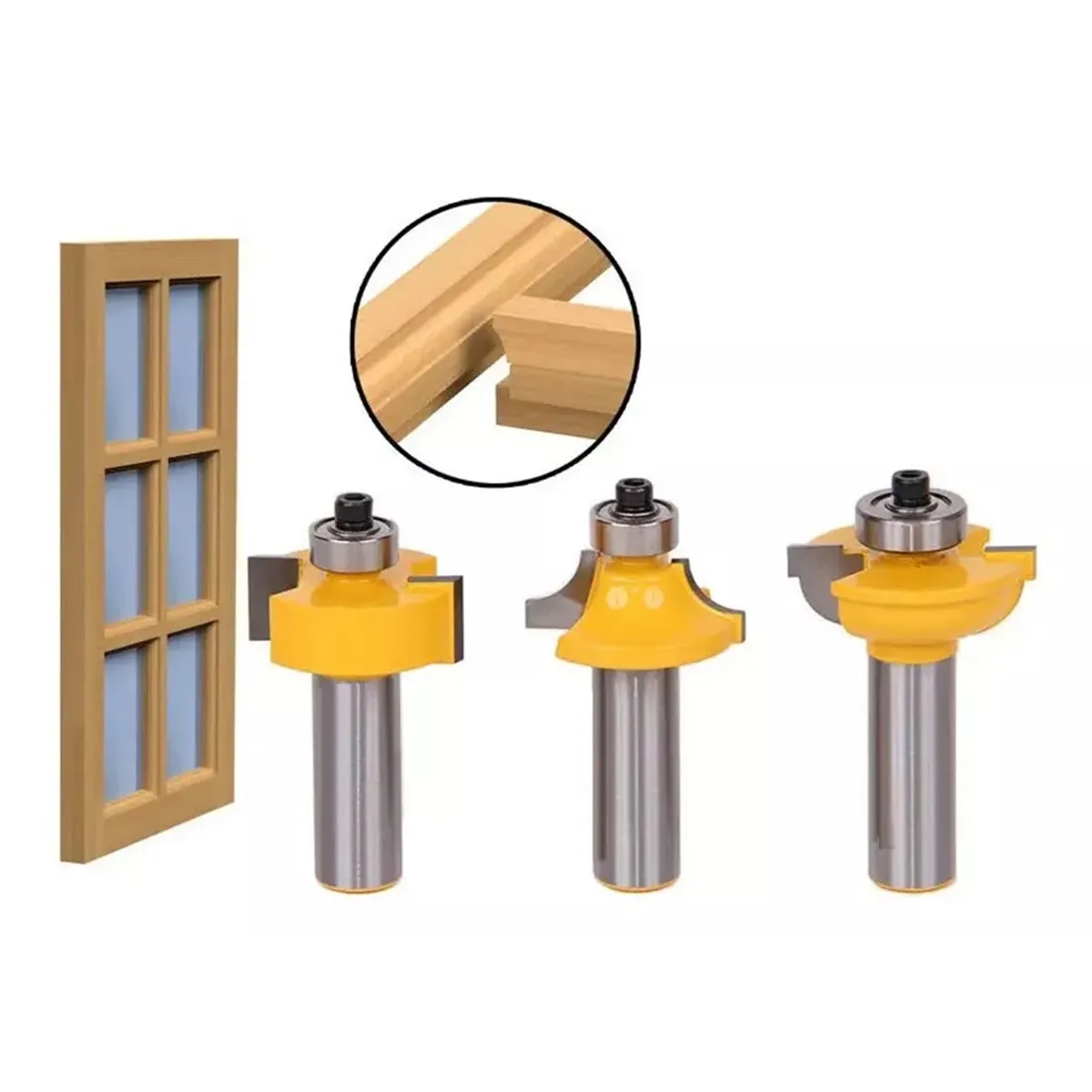 GENERICO - FRESA MADERA VENTANA VASTAGO ½ TUPI PUERTA