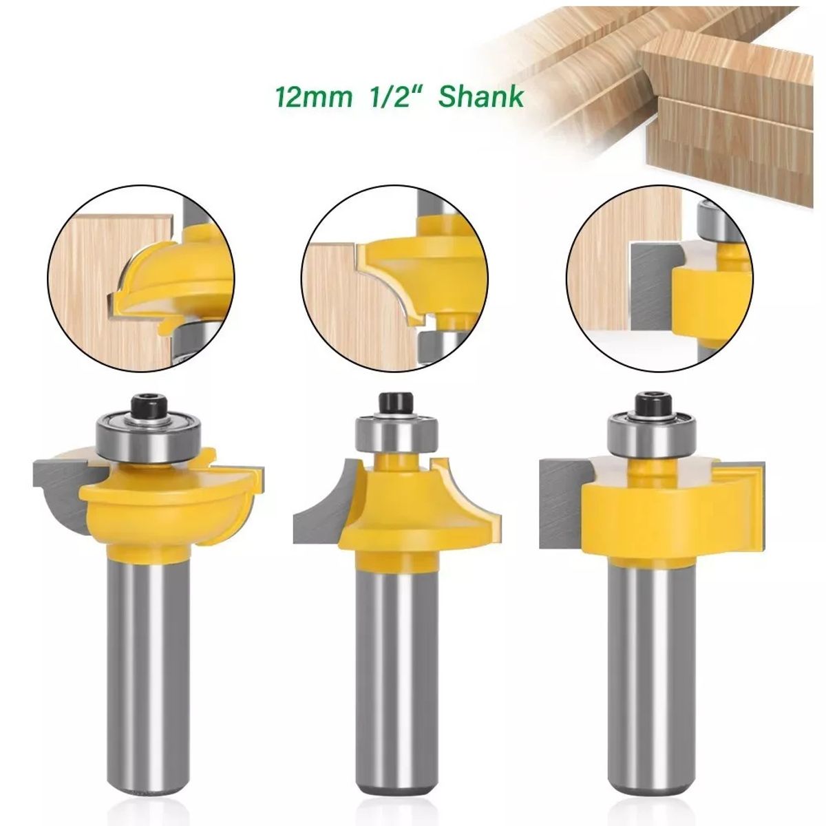 GENERICO - FRESA MADERA VENTANA VASTAGO ½ TUPI PUERTA