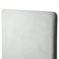 KABECEROS - RESPALDO CURVO - KING - VELVET COLOR GRIS CLARO