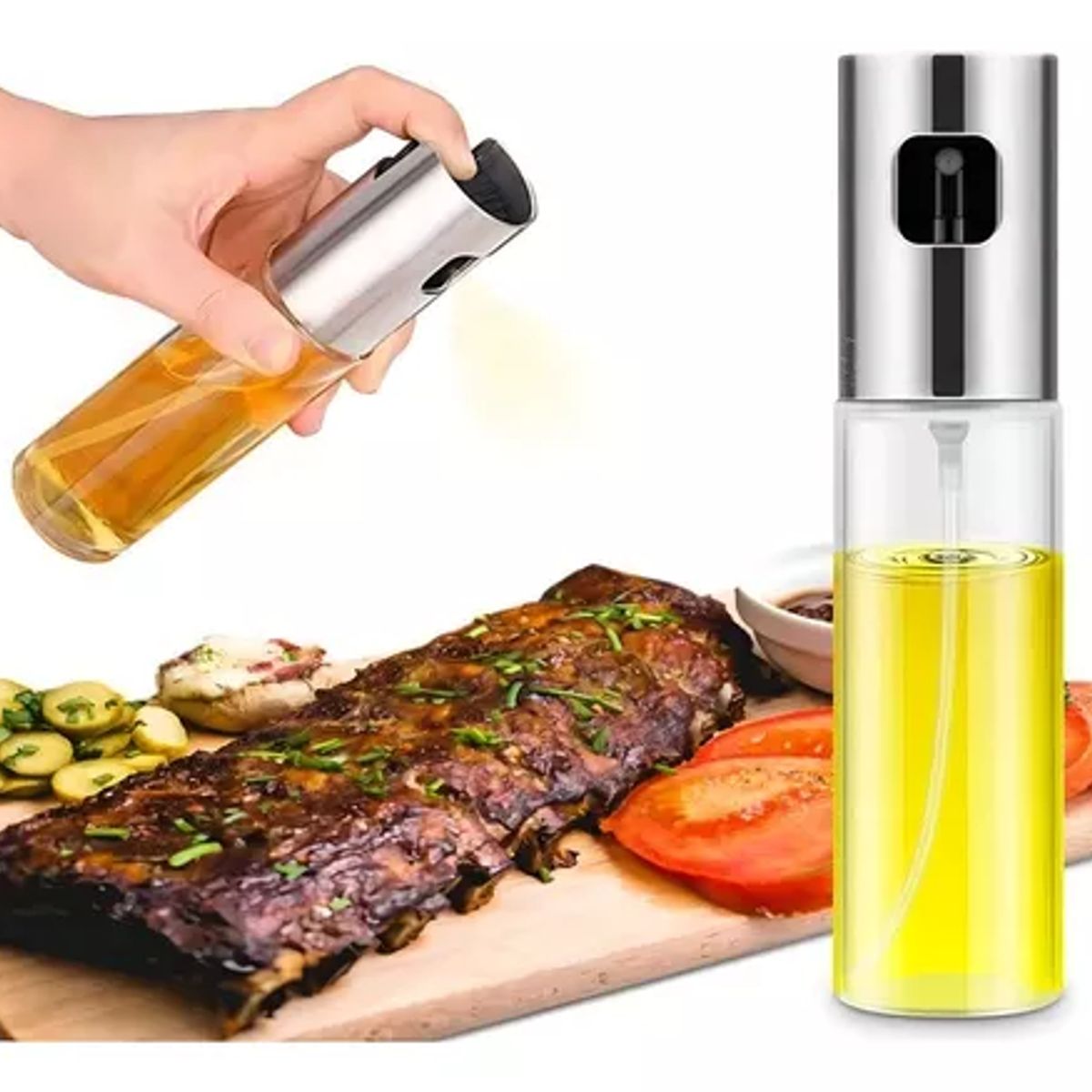 GENERICO - Dispensador Aceite Vinagre  Botella Roceador Pulverizador