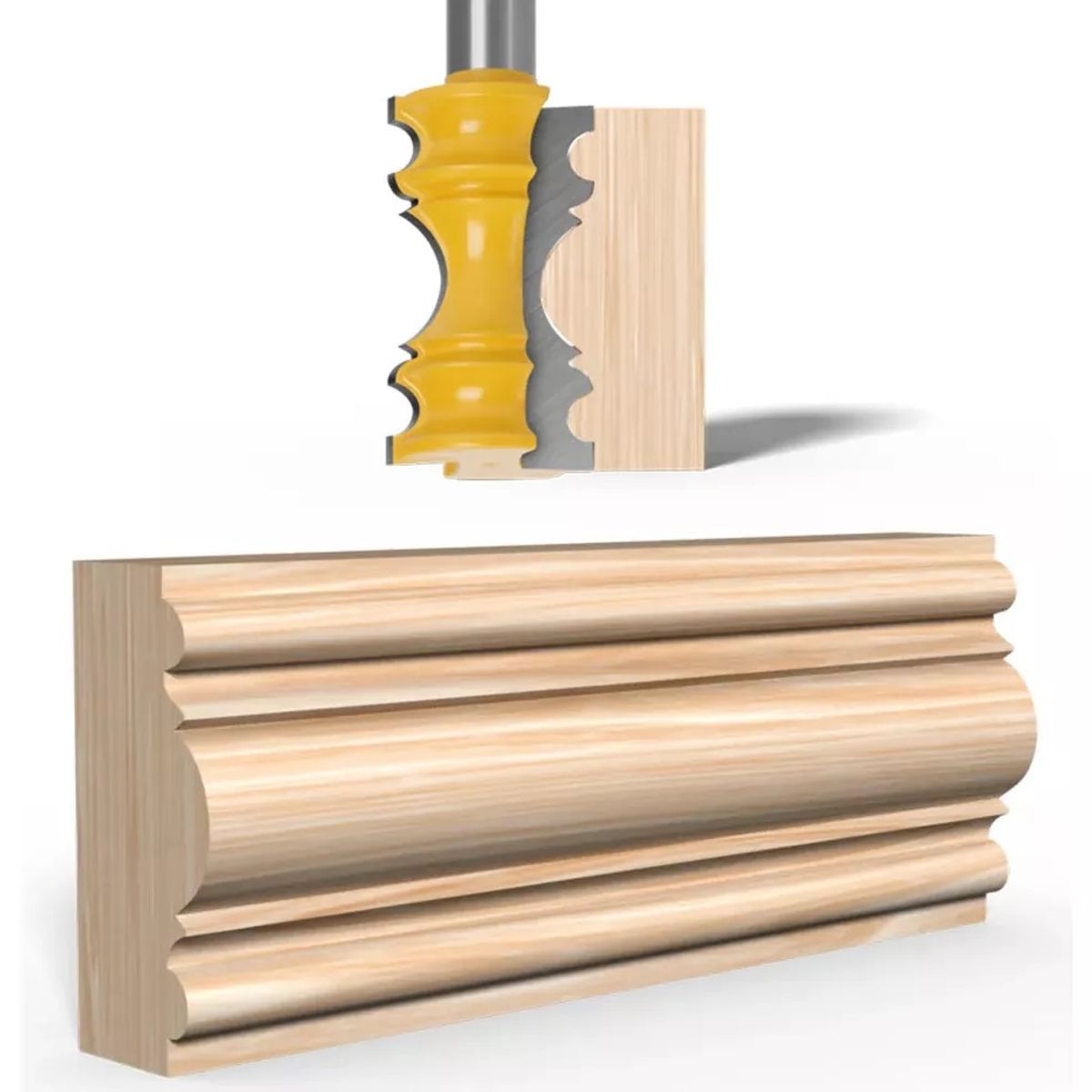 GENERICO - FRESA MADERA MOLDURA ZOCALO MARCOS