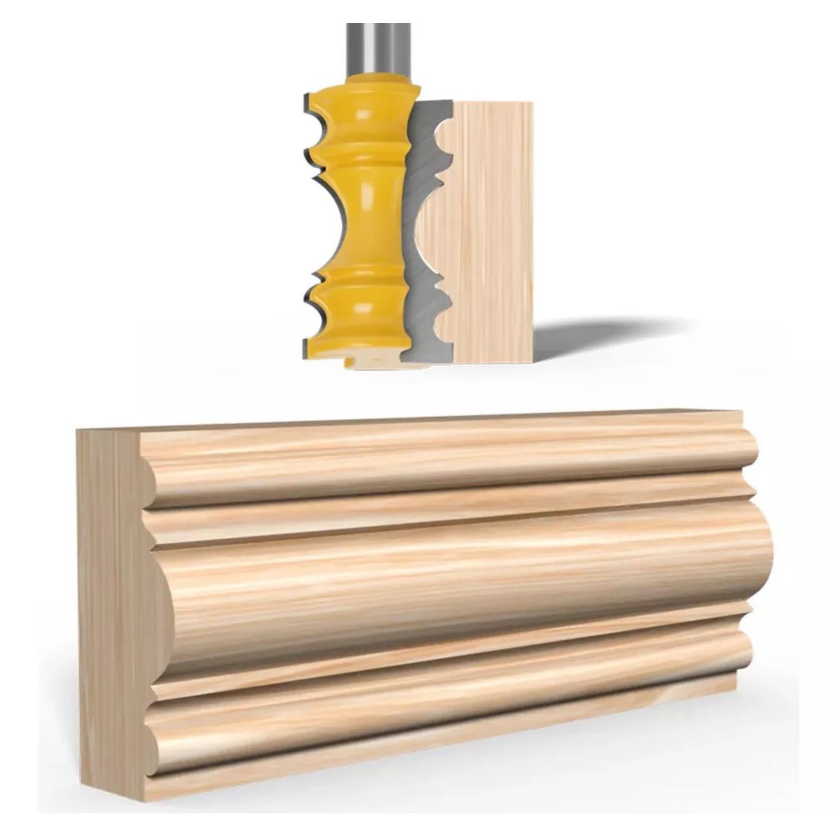 GENERICO - FRESA MADERA MOLDURA ZOCALO MARCOS