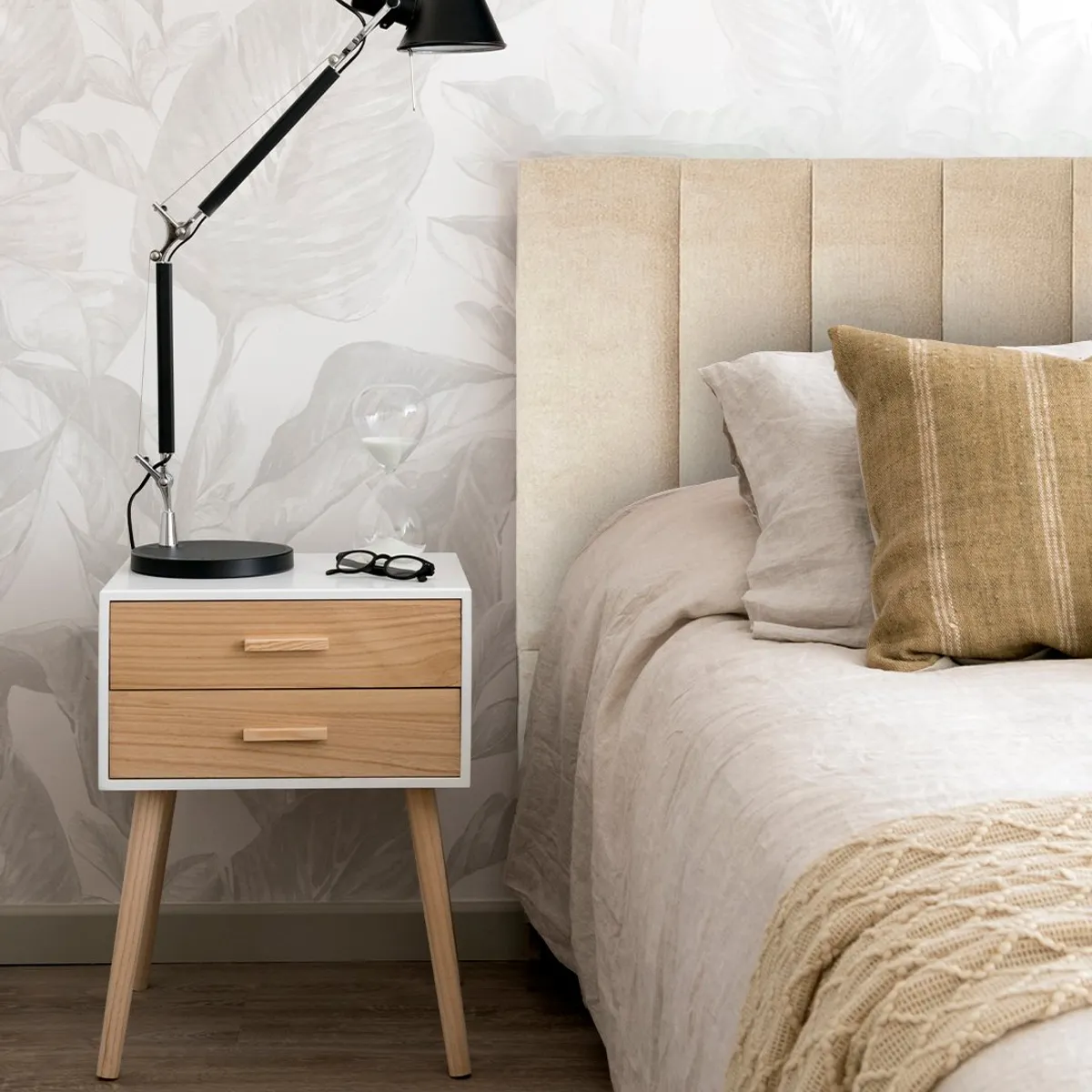 KABECEROS - RESPALDO TUBULAR - KING - VELVET ARENA