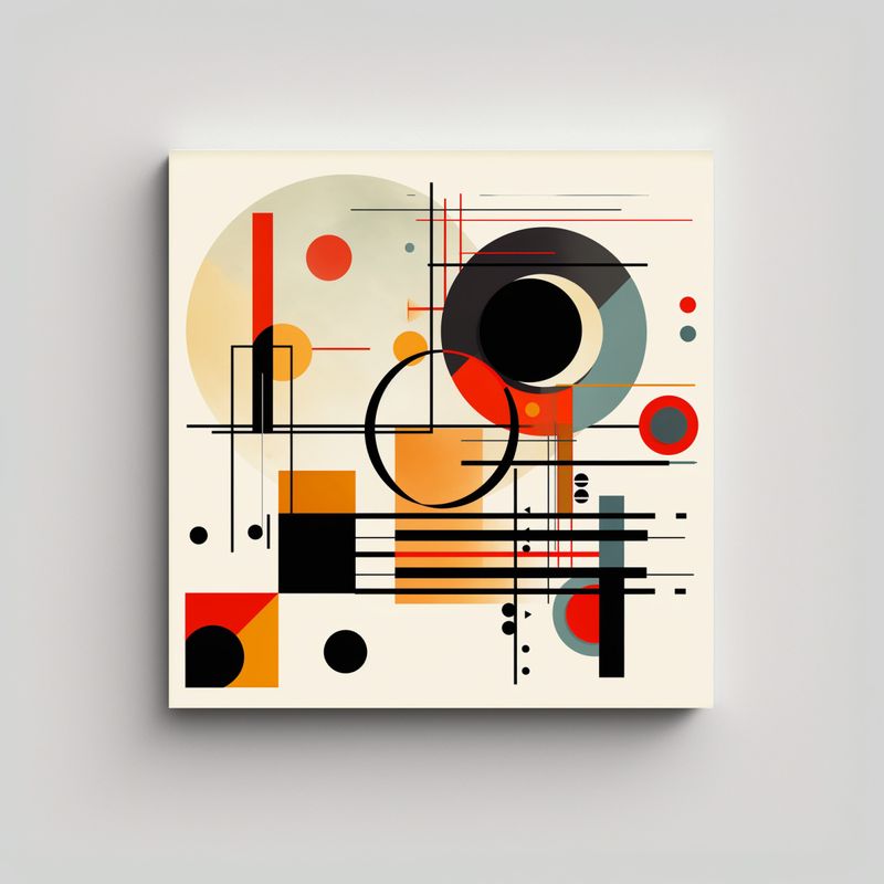 GENERICO - Pinturas Decorativas De Composición Creativa 90x90 Cm