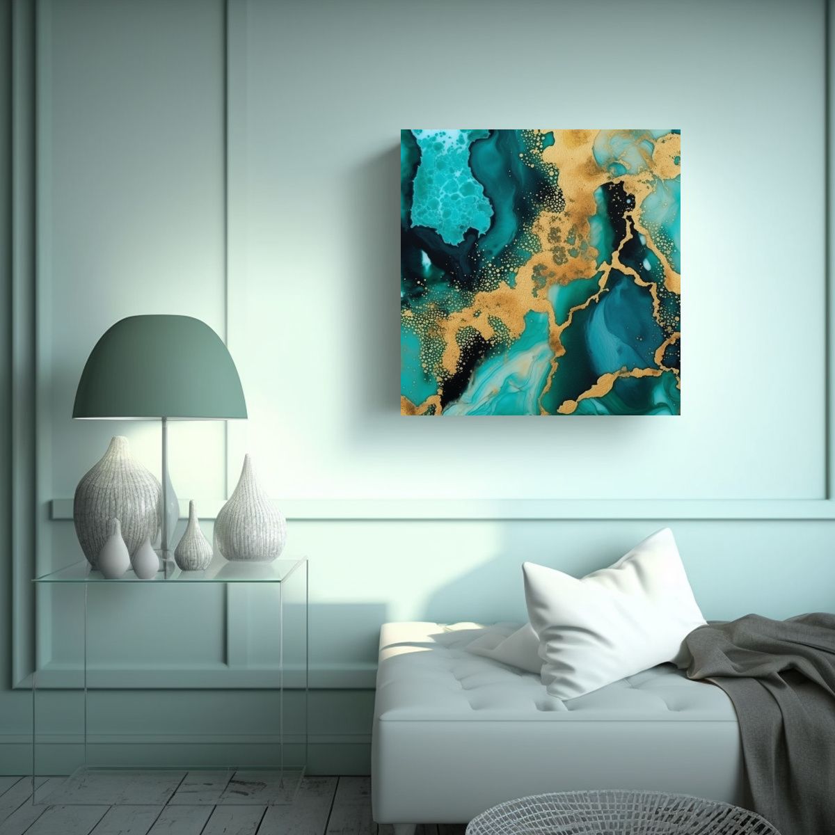 GENERICO - Pinturas Decorativas Arte Inspiración 80x80 Cm