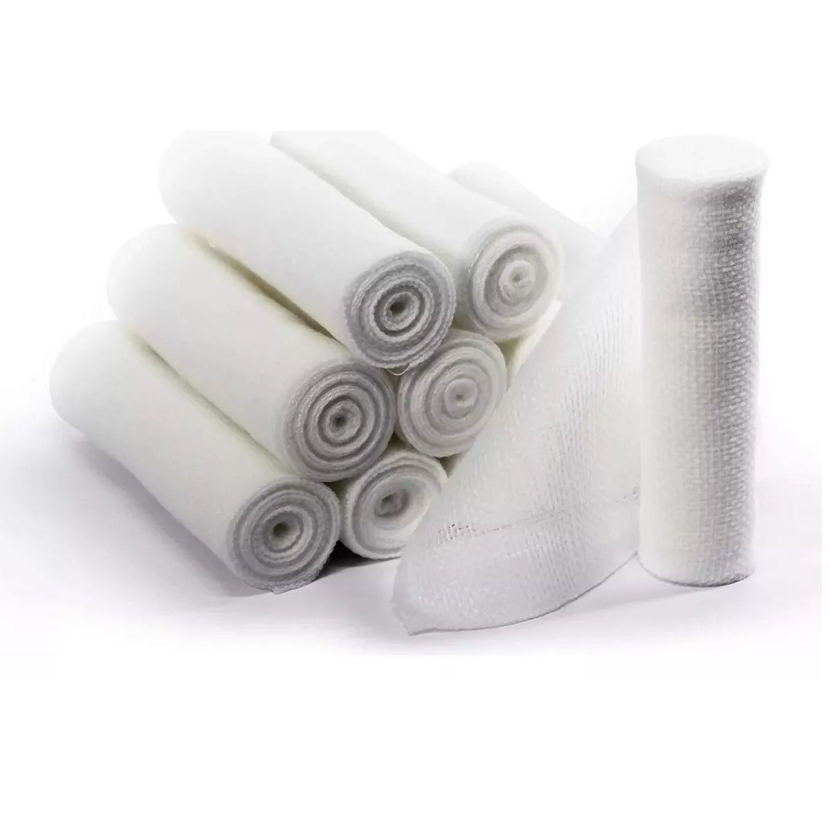 GENERICO - Venda De Gasa Elastica Hidrofila 5cmx4.5m - 12 Unidades