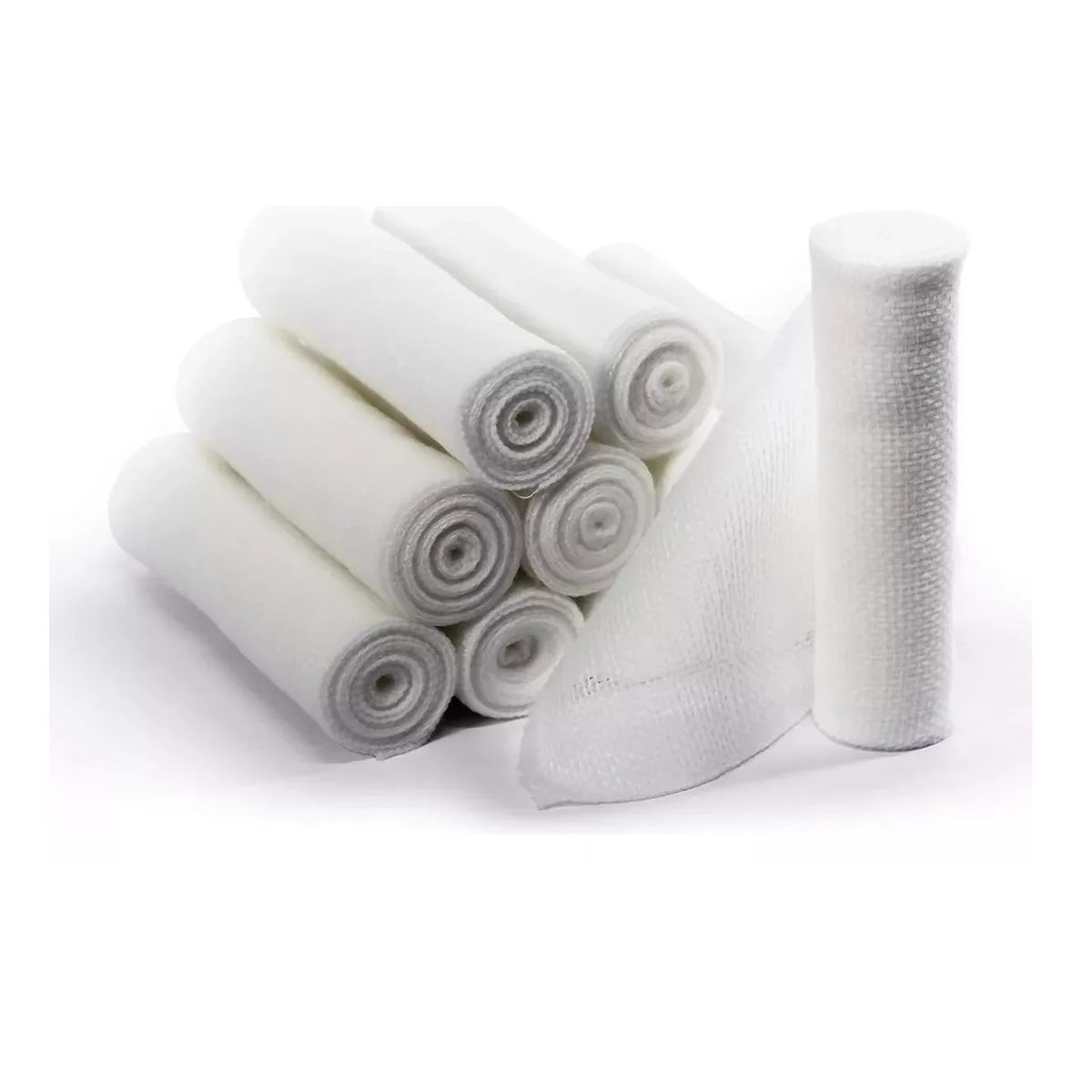 GENERICO - Venda De Gasa Elastica Hidrofila 5cmx4.5m - 12 Unidades