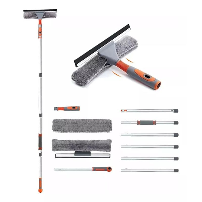 TNAKIEX - Limpiacristales Desmontable De 7 Secciones, Longitud21-226cm