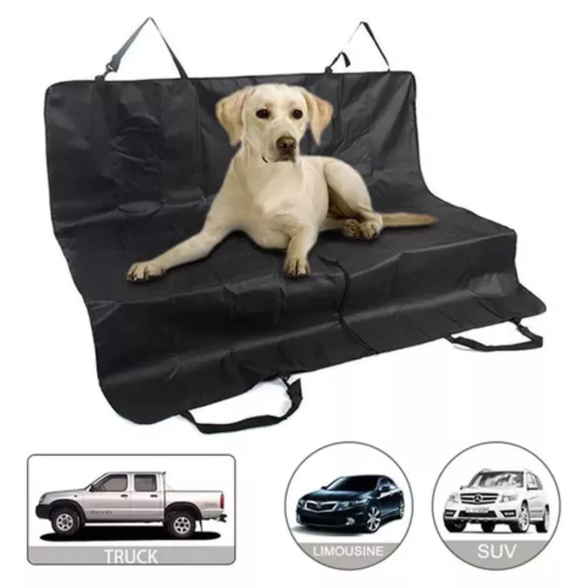 GENERICO - FUNDA PROTECTORA UNIVERSAL PARA ASIENTO PARA MASCOTAS