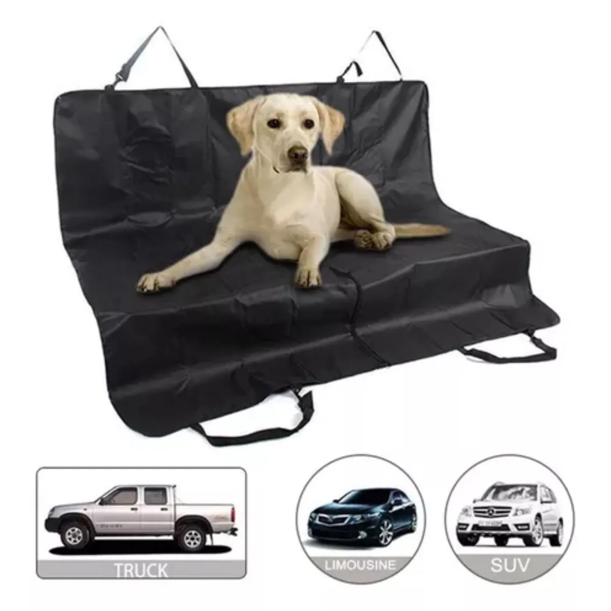 GENERICO - FUNDA PROTECTORA UNIVERSAL PARA ASIENTO PARA MASCOTAS