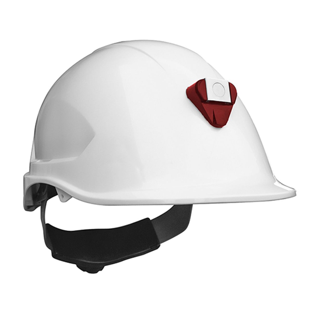 STEELPRO - Casco MTA ABS Blanco / Portalampara