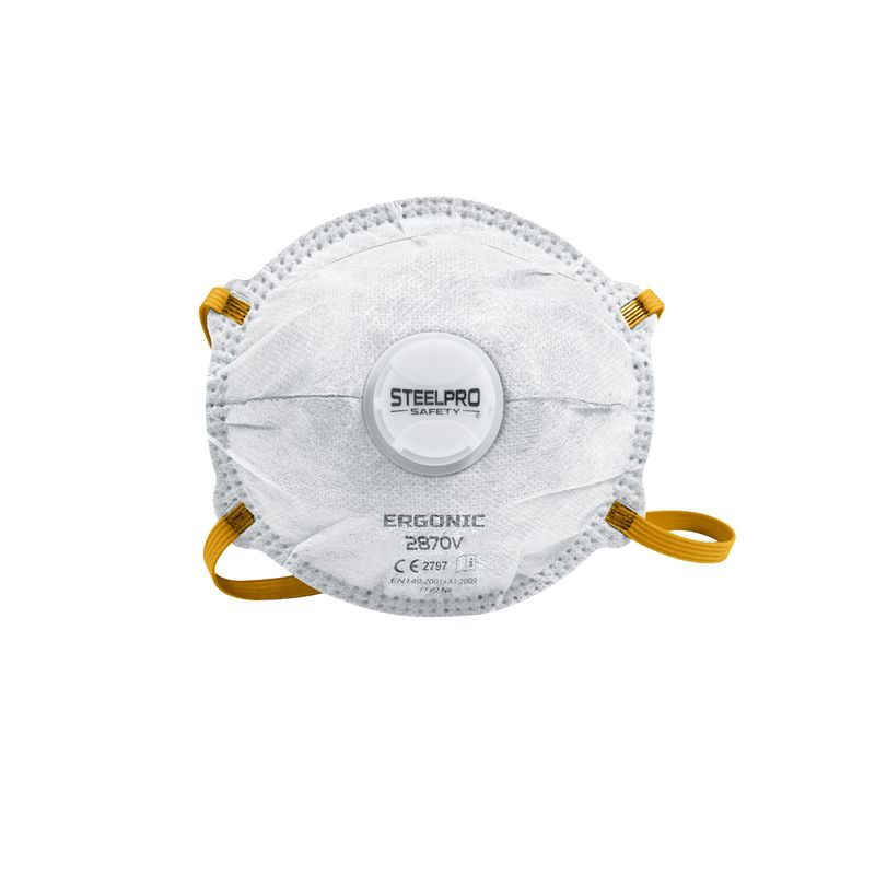 STEELPRO - Respirador descartable Ergonic FFP2 (10 un) 2870V