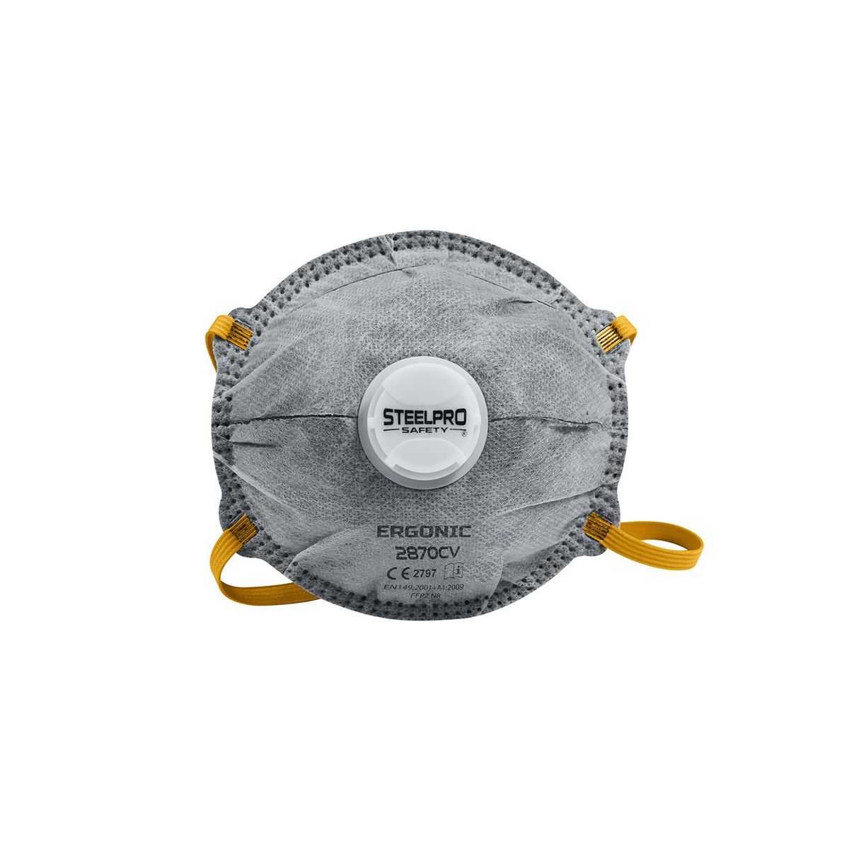 STEELPRO - Respirador descartable Ergonic FFP2 (10 un) 2870CV