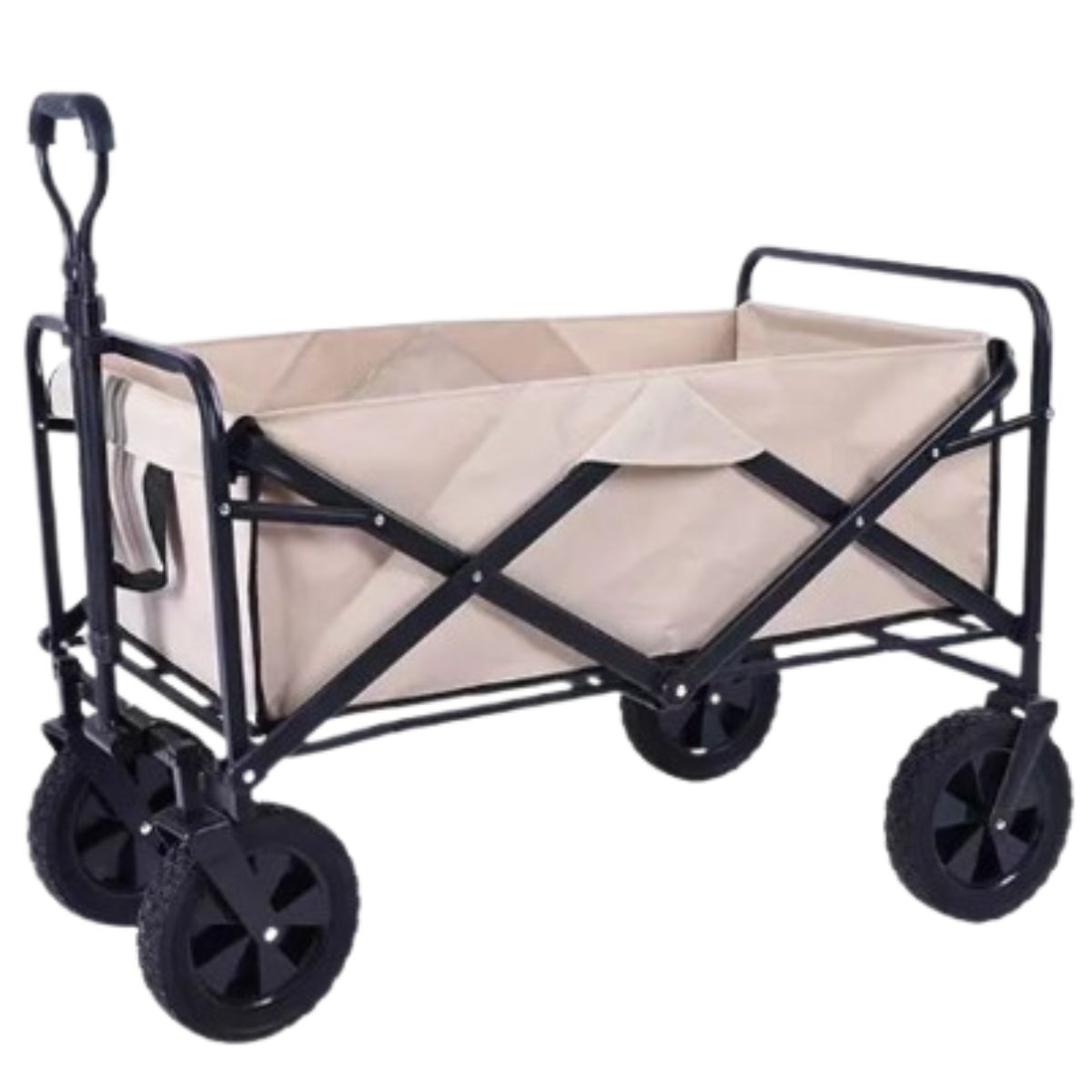 GENERICO - Carrito con Mango Plegable Ajustable