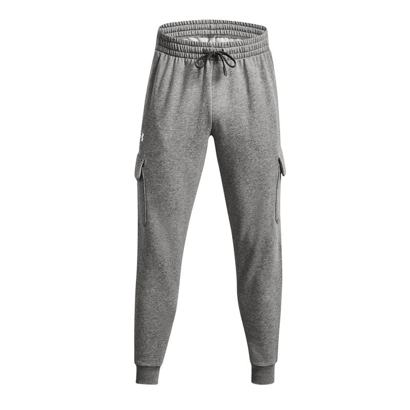 UNDER ARMOUR - Joggers cargo UA Rival para hombre Gris UNDER ARMOUR