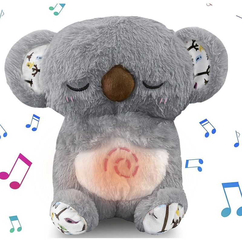 VERCI - Peluche Koala Que Respira Música Y Luces Ragalo Para Niños