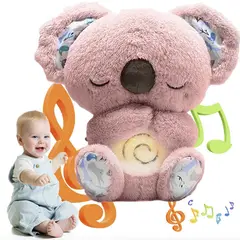 VERCI - Peluche Koala Que Respira Música Y Luces Ragalo Para Niños