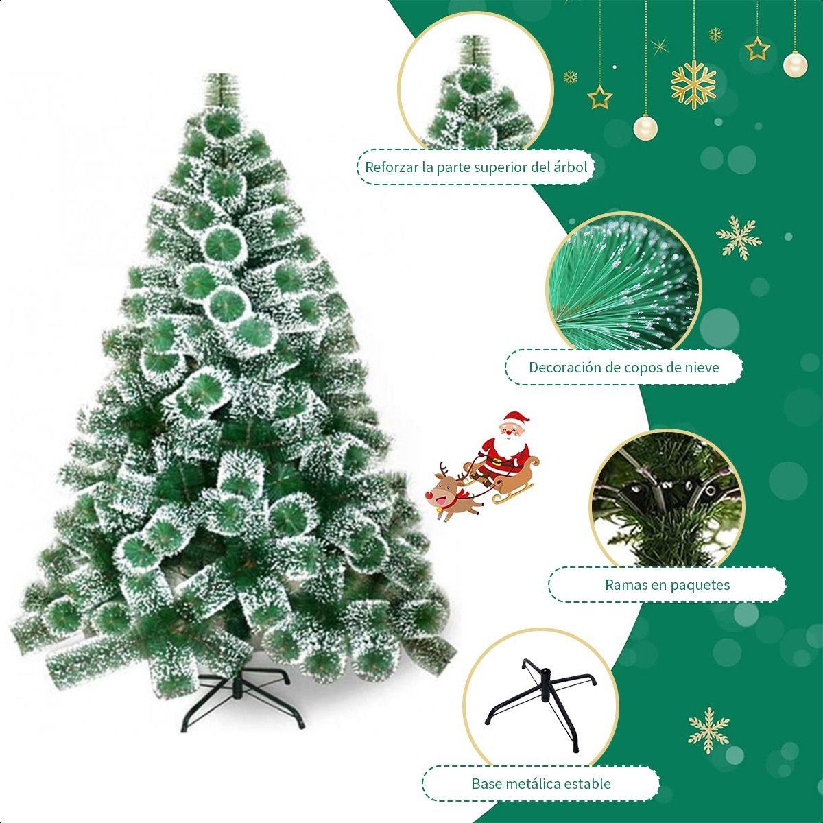 SUPERCENTER - Decoración Navideña Árbol De Navidad De Pascua 180CM