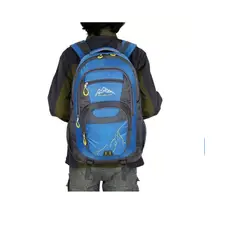 GENERICO - Mochila Trekking Camping 50 Litros Impermeable Azul