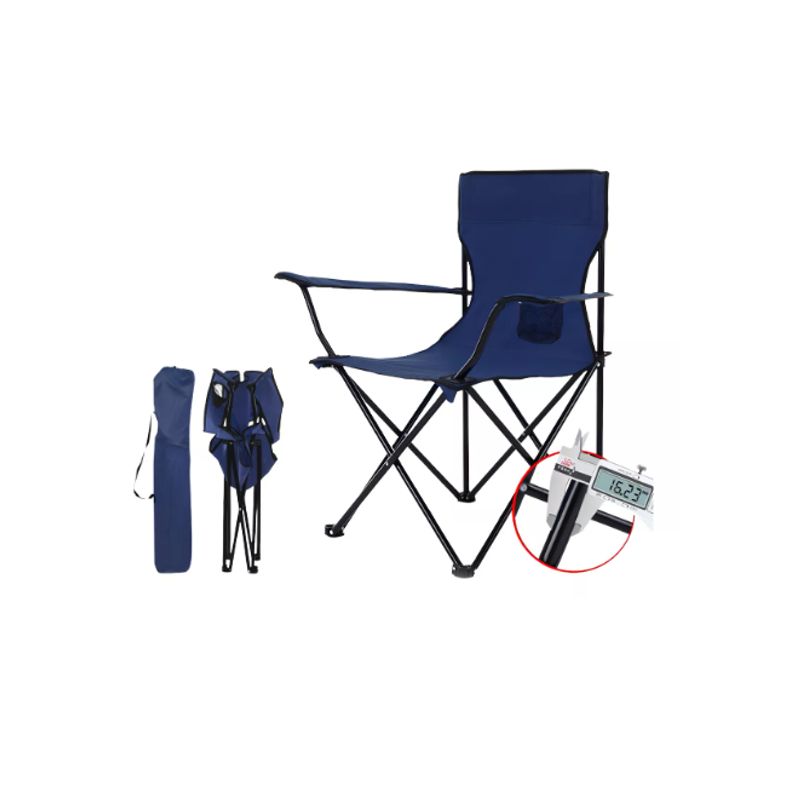 GENERICO - Silla Plegable De Playa Picnic Con Porta Vasos AO
