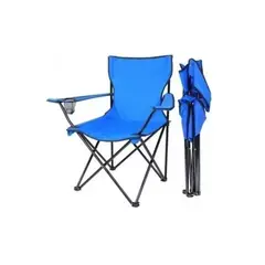 GENERICO - Silla Plegable De Playa Picnic Con Porta Vasos A