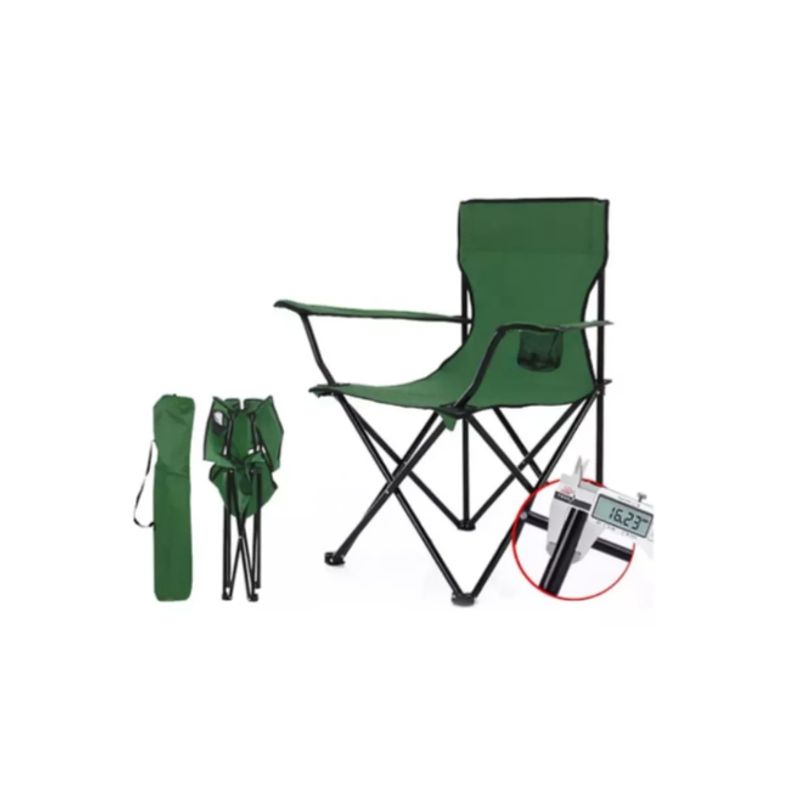 GENERICO - Silla Plegable De Playa Picnic Con Porta Vasos V