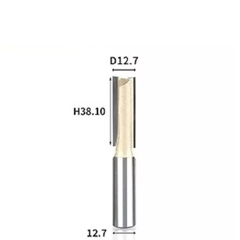 GENERICO - FRESA MADERA RECTA ½  x  ½ x 1-½  CARBURO DE TUNGSTENO