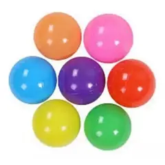 GENERICO - Set 50 Pelotas Plásticas De Piscina Colores Niños