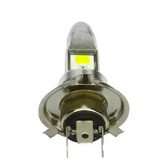 GENERICO - AMPOLLETA PARA MOTO H-4 LED COB AC-DC 12/24V SET X 1 PCS