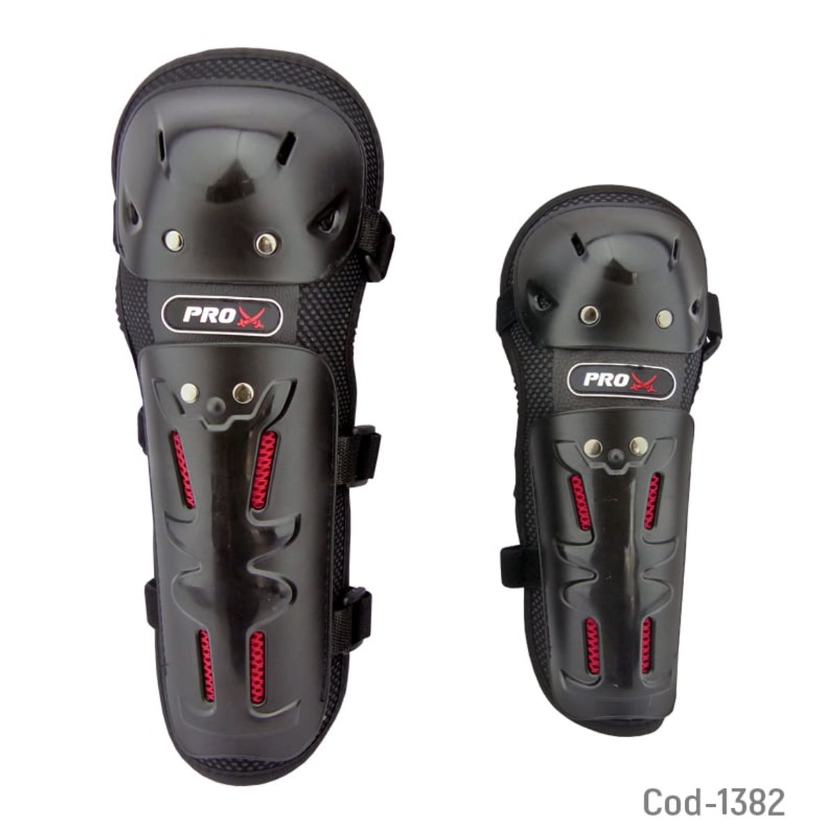 GENERICO - RODILLERA Y CODERA PARA MOTO MOD.COBRA   Sec 4 PCS.