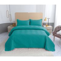 Quilt de Verano 2 plazas Color Turquesa