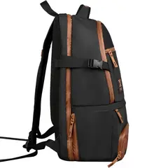 NOX - Mochila de pádel Luxury Open Series NegroMarrón