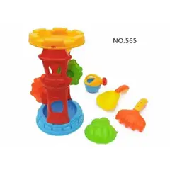 OEM - SET DE PLAYA MOLDES JUGUETE DE ARENA - A624 COLORES