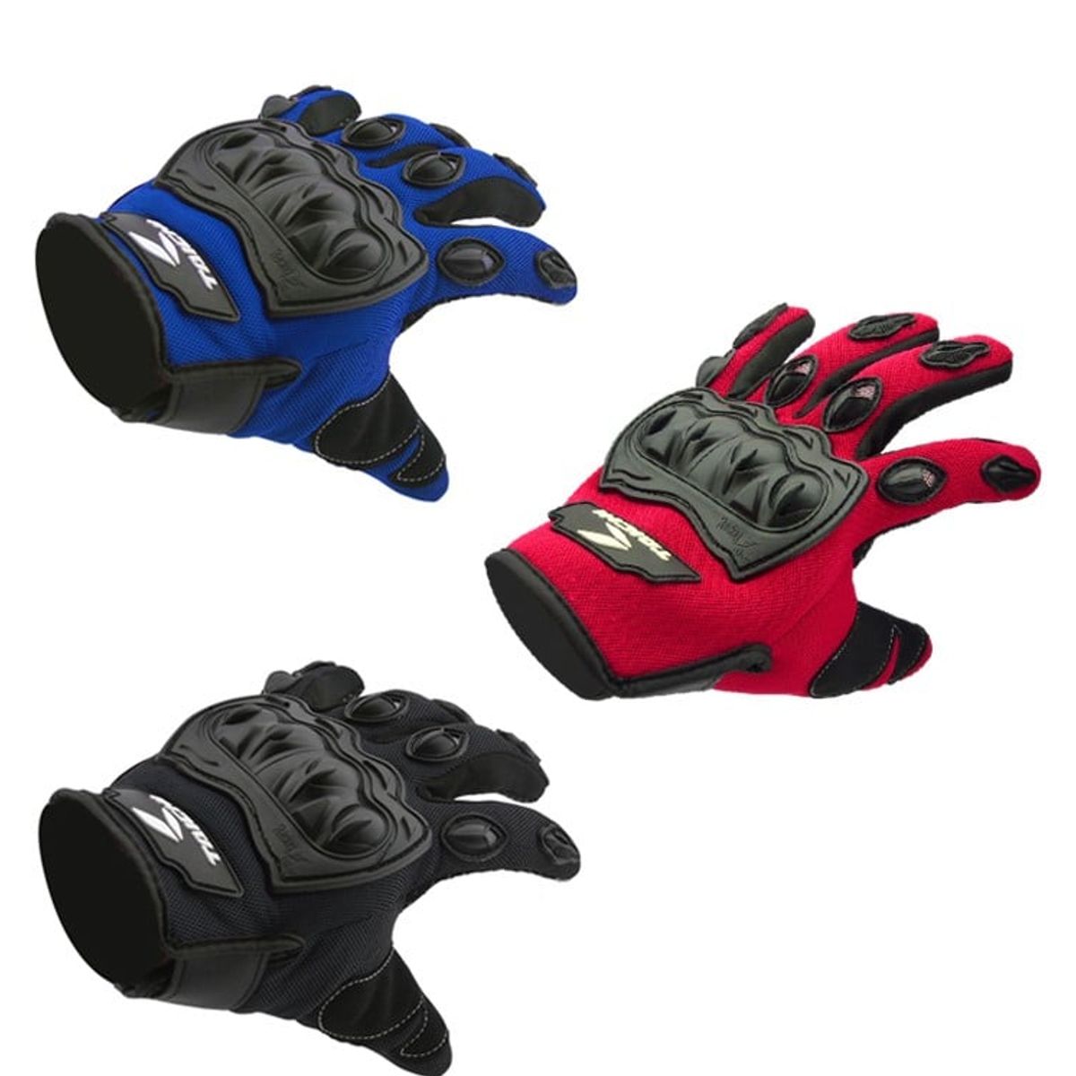 GENERICO - GUANTE PARA MOTO NINOS KNGTHLAOOD CON GRIP TALLAS M Y L
