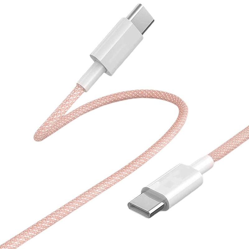 GENERICO - Cable de Carga USB-C a USB-C de 60W para iPhone y Galaxy