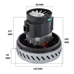 GENERICO - Motor Aspiradora Polvo agua 1200w